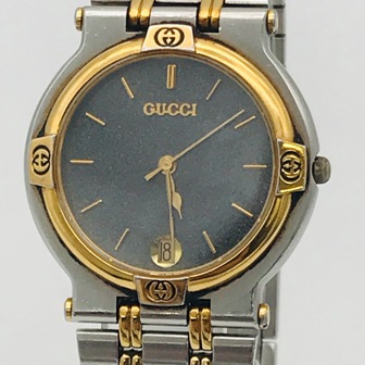 ♣️GUCCI グッチ 腕時計 QZ クォーツ 9000M 現状品 Yahoo!オークション -「gucci 9000m」の落札相場・落札価格